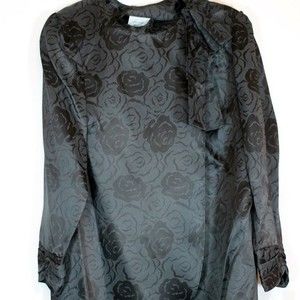BEVERLY COLLECTION Formal Dinner Jacket Blouse Wrap Around Style Size 16